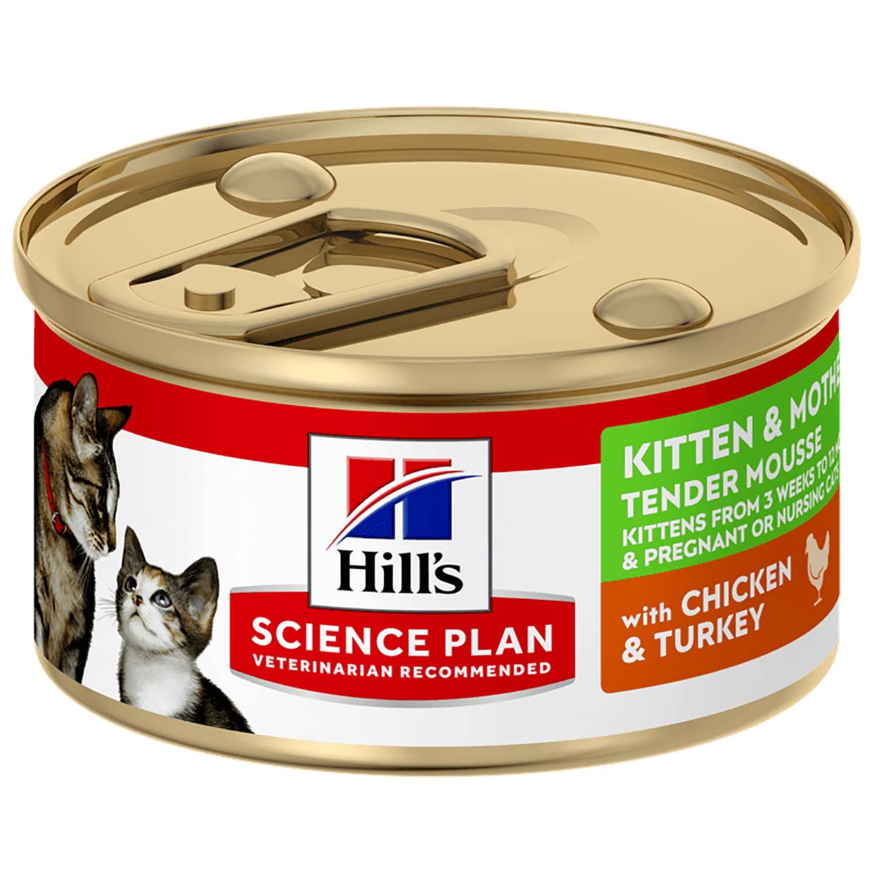 Hills Science Plan Katze Kitten & Mother Tender Mousse 24x85g