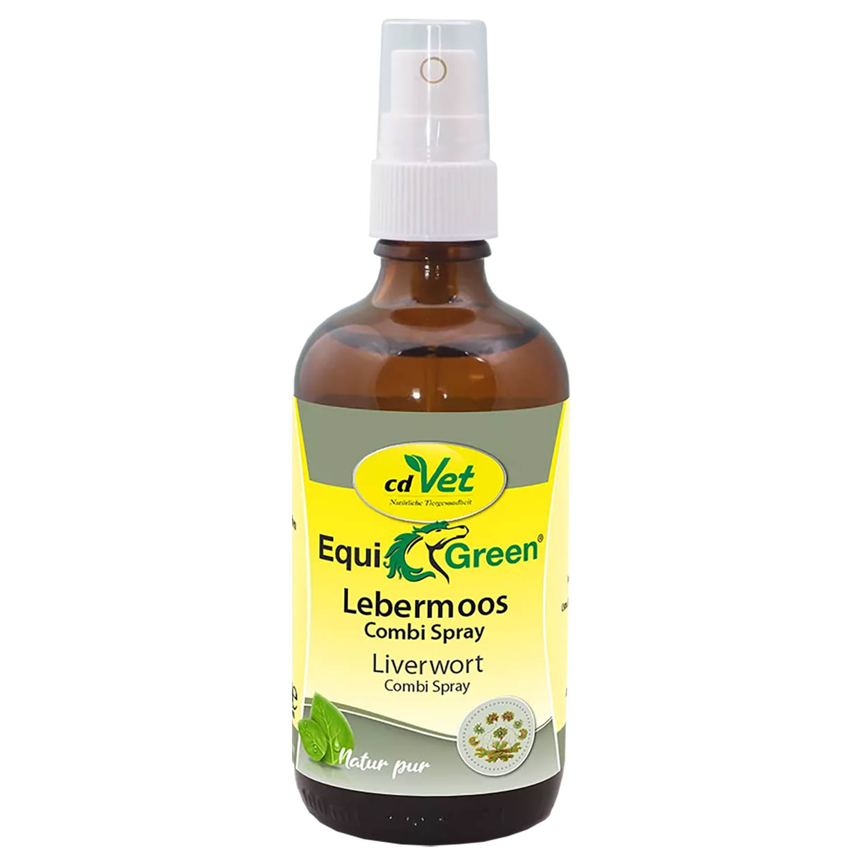 cdVet EquiGreen Lebermoos Combi Spray 100ml