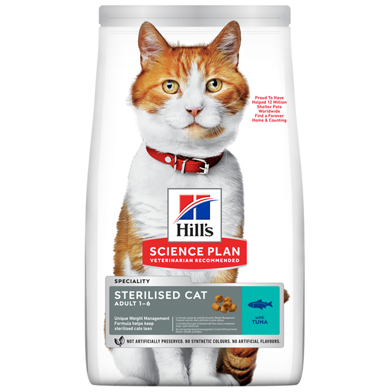 Hills Science Plan Katze Sterilised Cat Adult Thunfisch 10kg