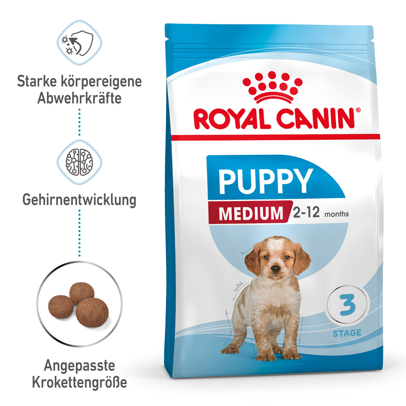 Royal Canin Hund Medium Puppy 15kg