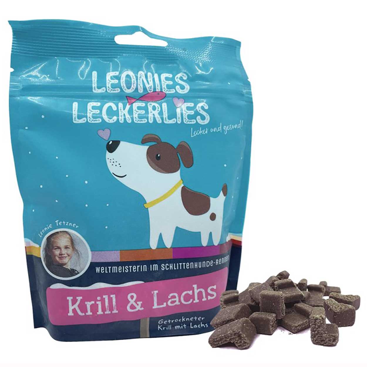 Icepaw Leonies Leckerlies Krill & Lachs 125g