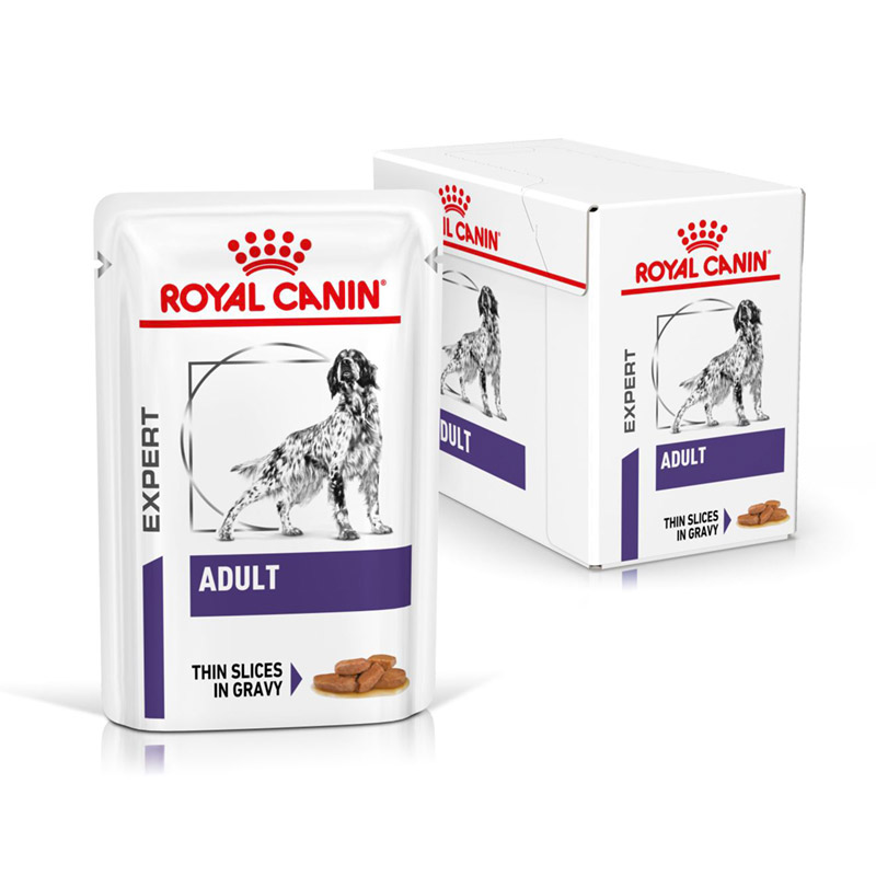 Royal Canin Hund Adult feine Stückchen in Soße 12x100g