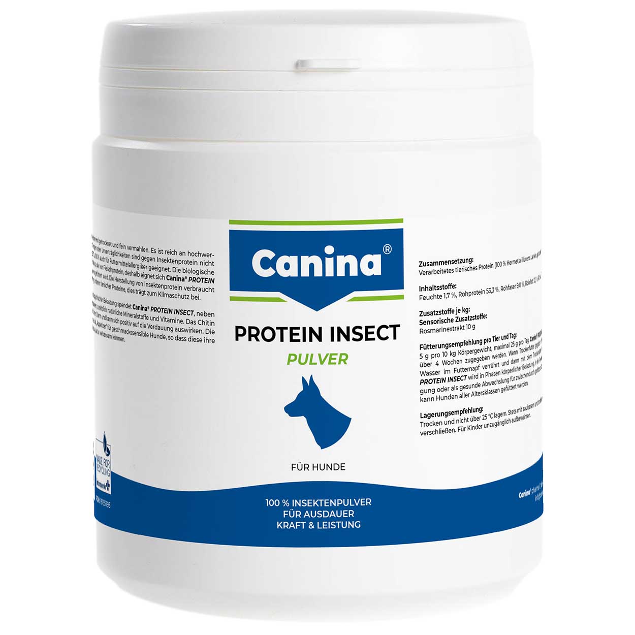 Canina Protein Insect Pulver 500g