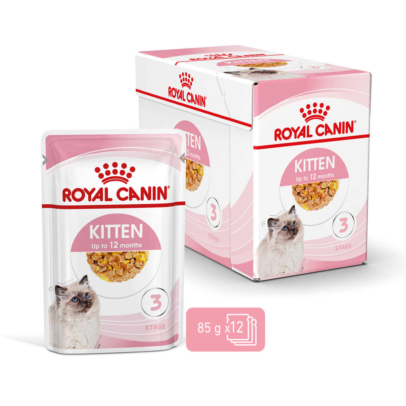 Royal Canin Katze Kitten Gelee 12x85g