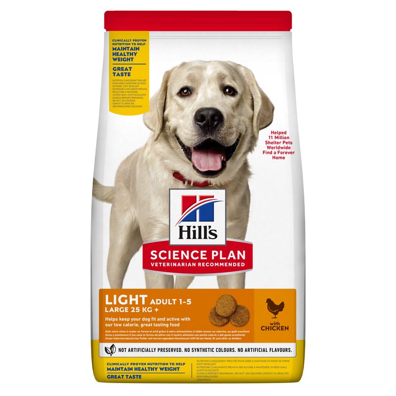 Hills Science Plan Hund Light Large Breed Adult Huhn 14kg