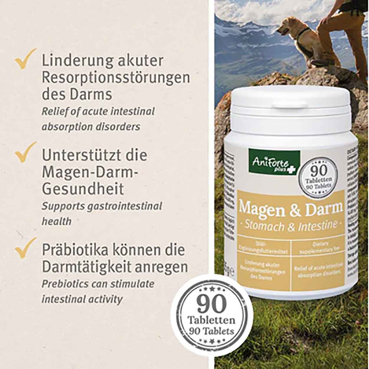 AniForte plus Magen Darm 90Tabs