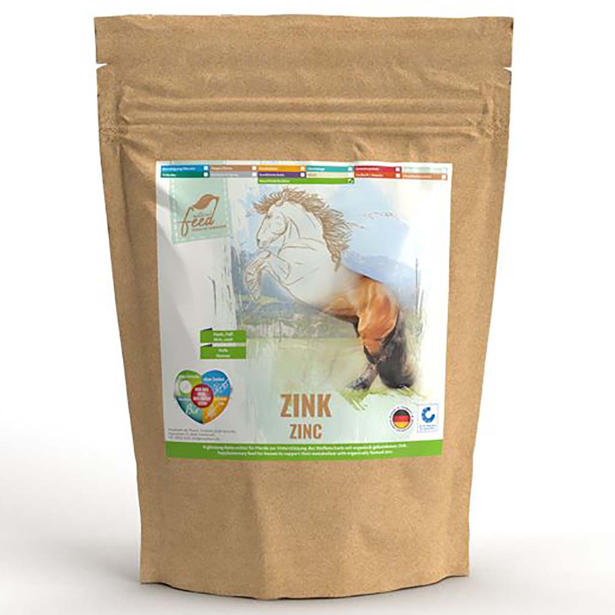 Natural Feed Zink Pferd 750g