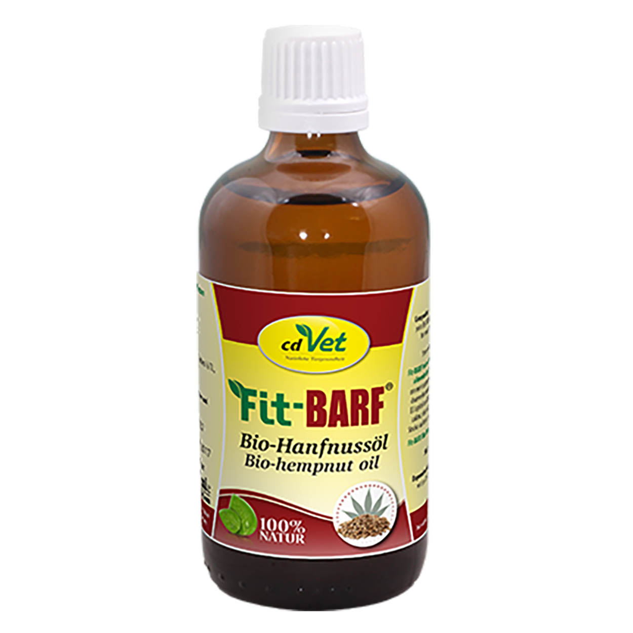 cdVet Fit-BARF Bio-Hanfnussöl 100ml