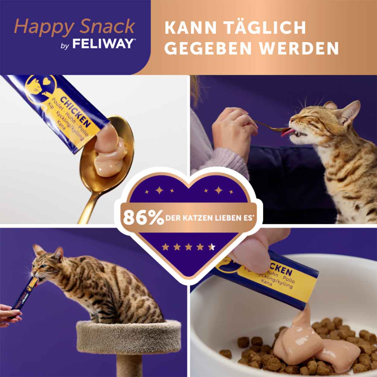 FELIWAY Happy Snack 6x15g