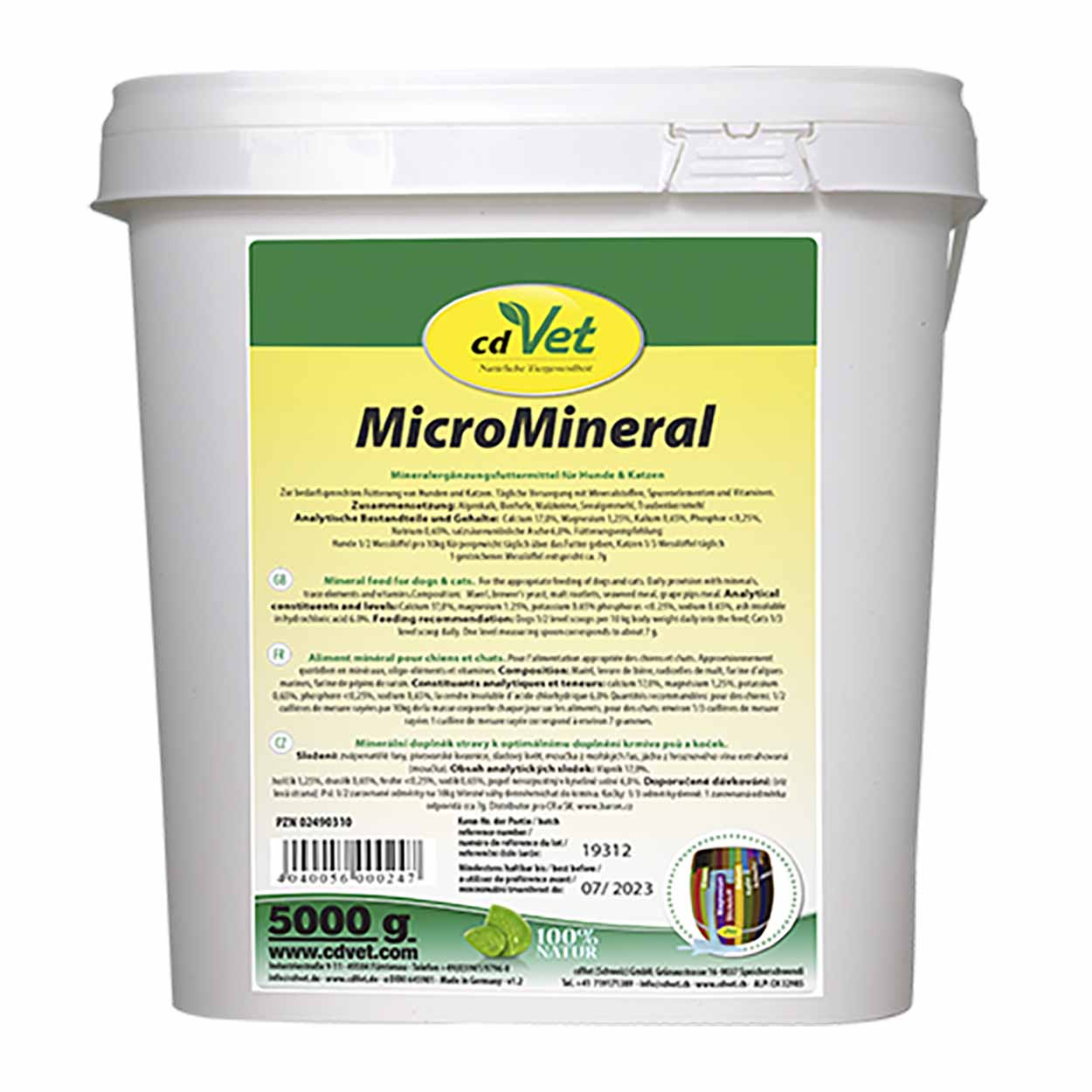 cdvet MicroMineral Hund