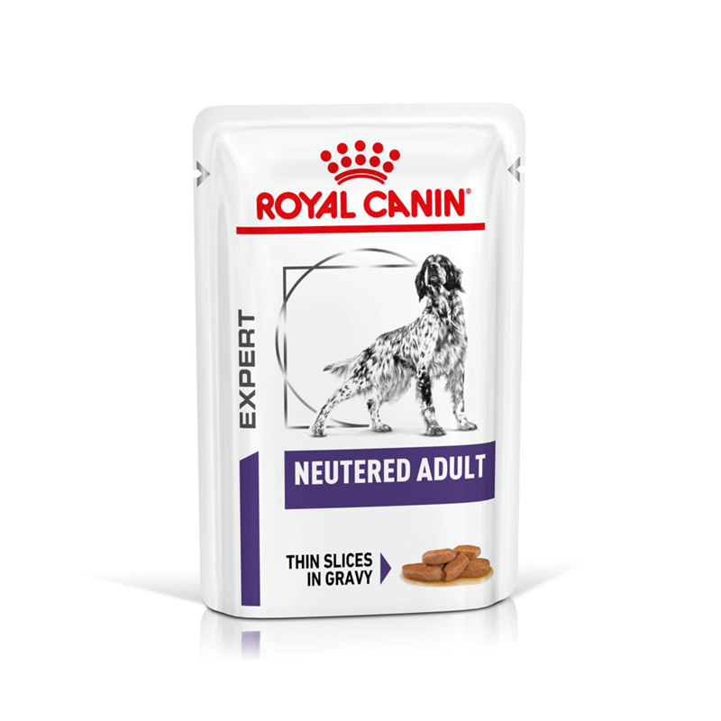 Royal Canin Hund neutered Adult feine Stückchen in Soße 12x100g