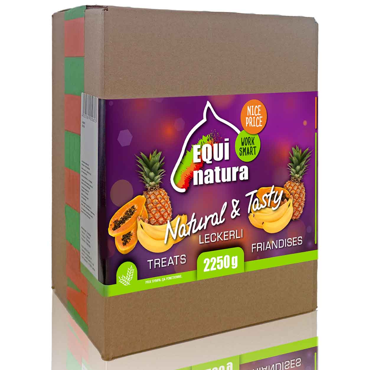 Equinatura Leckerli  Banane-Ananas-Papaya Nachfüllpack 2250g