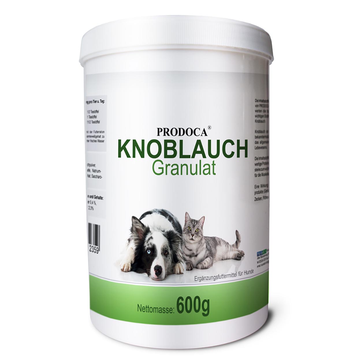 Prodoca Knoblauch Granulat Hund