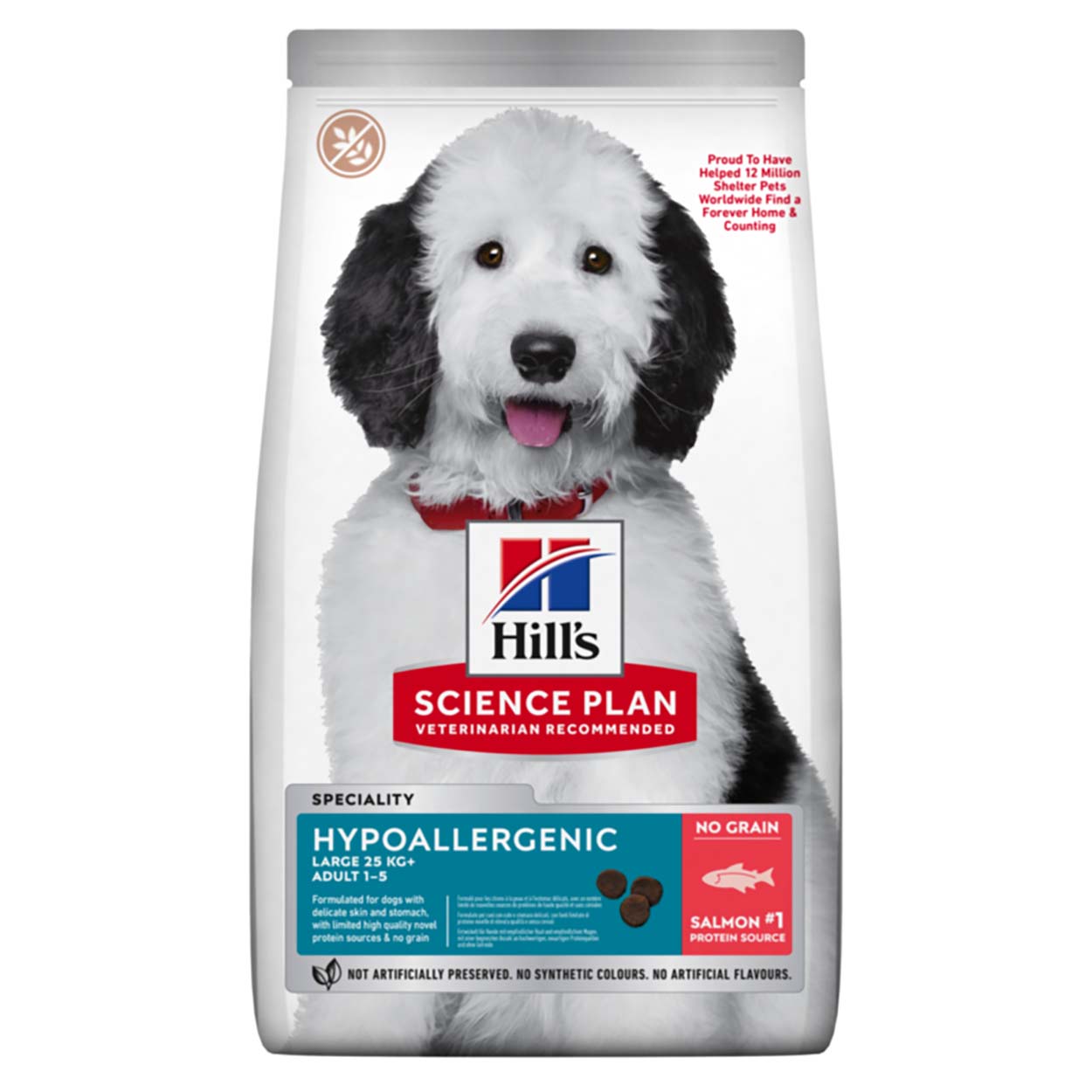 Hills Science Plan Hund Hypoallergenic Large Breed Adult Lachs 14kg