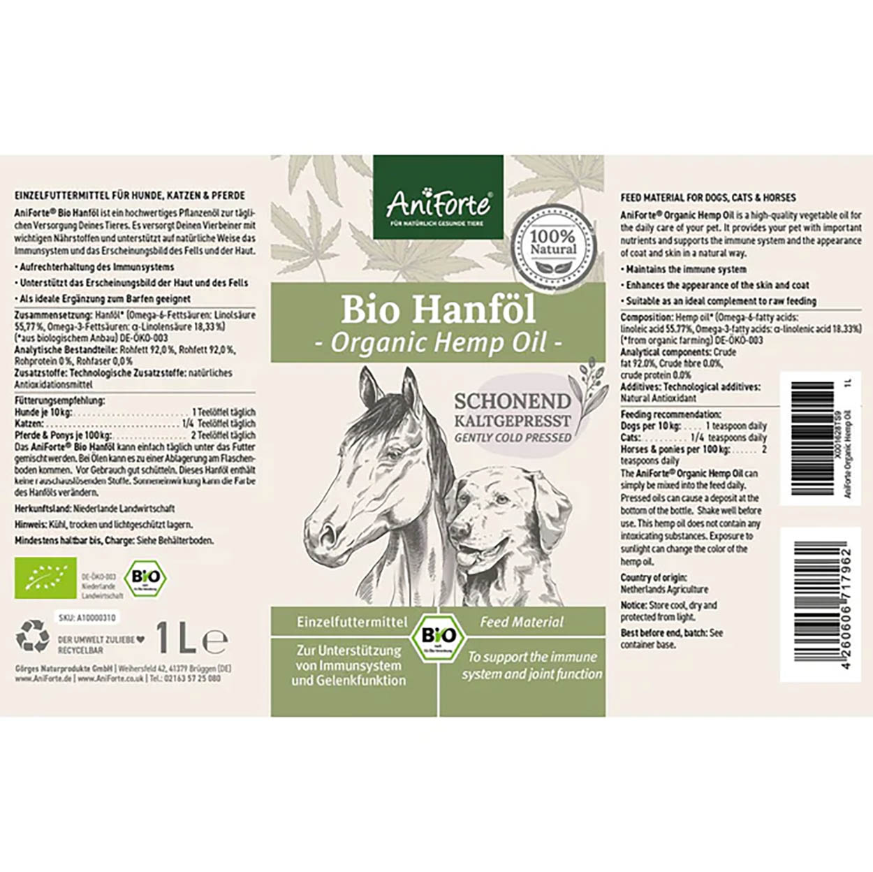 AniForte Bio Hanföl