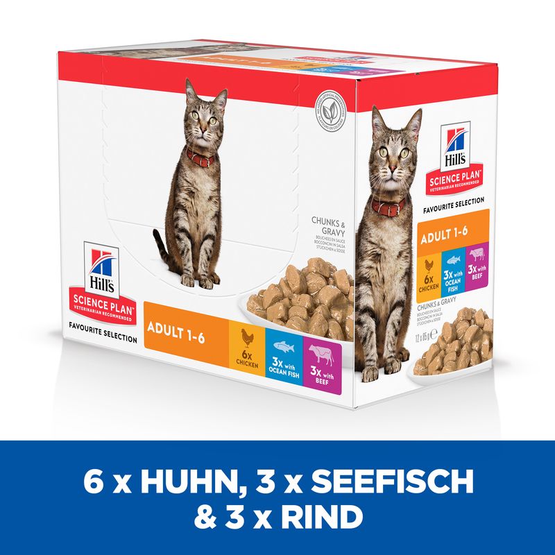 Hills Science Plan Katze Adult Frischebeutel