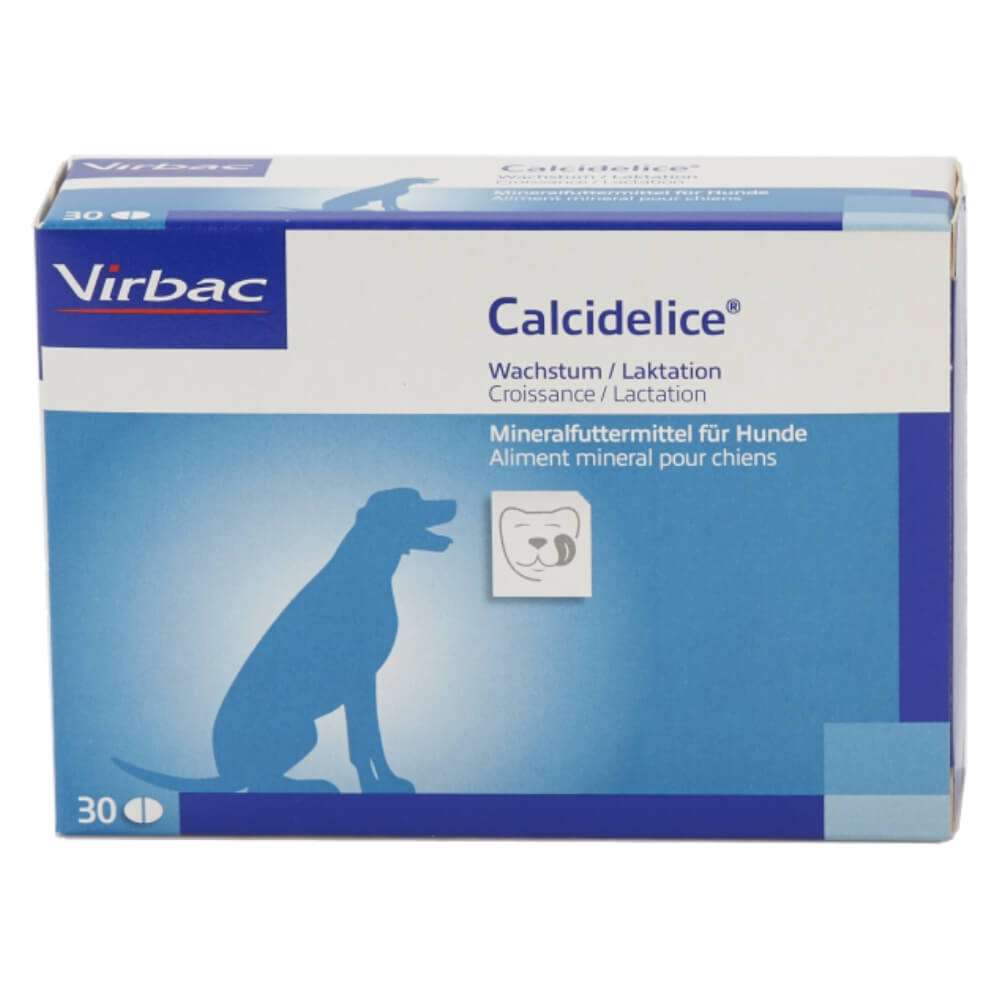Calcidelice Mineralfuttertabletten Hund Vitamine Mineralien
