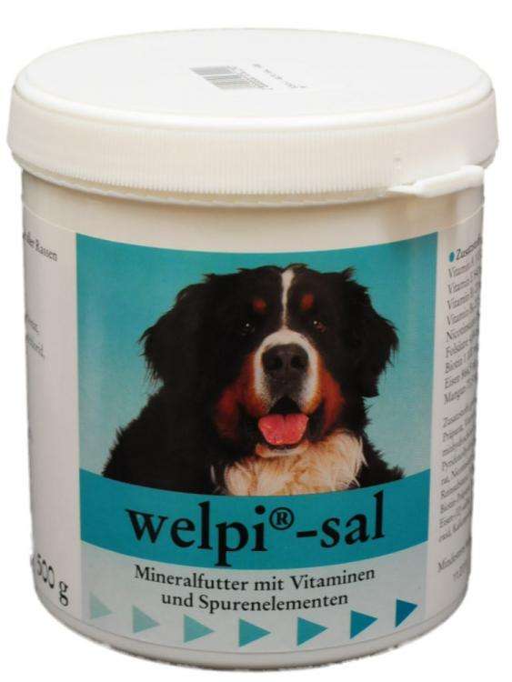 WelpiSal Mineralfuttermittel für Hunde selectavet Vitamine, Mineralien
