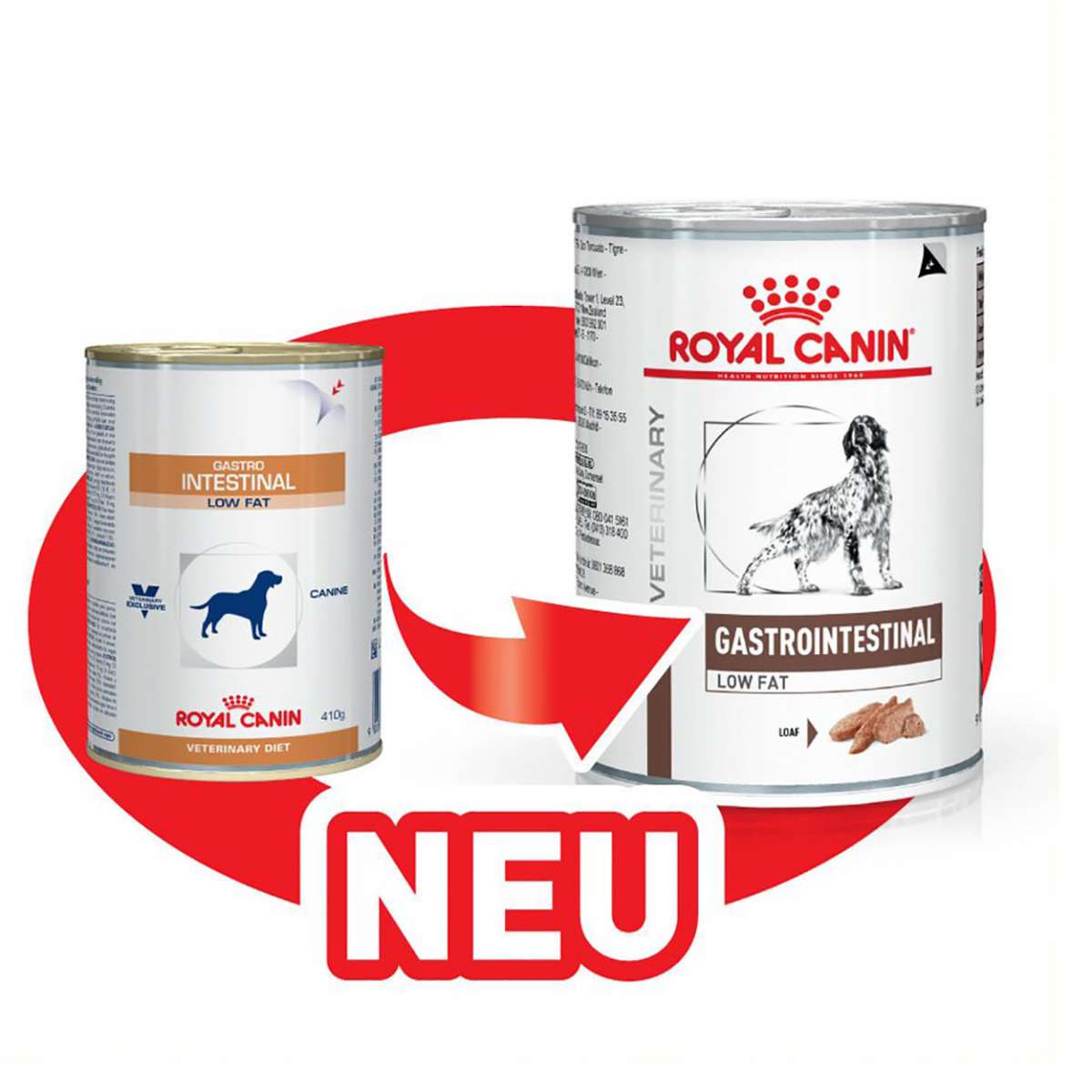 Royal Canin Gastro Intestinal low fat, Bauchspeicheldrüsenunterfunktion