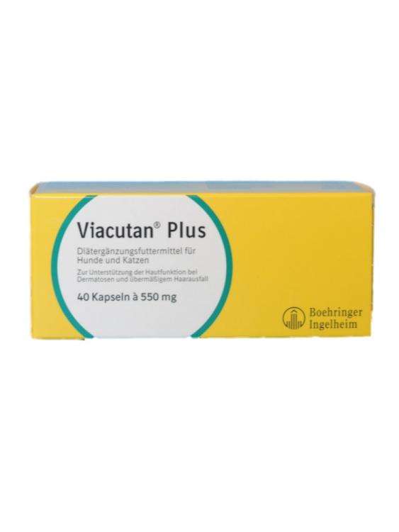 Viacutan Plus Kapseln für den Hund oder die Katze mit Haar und