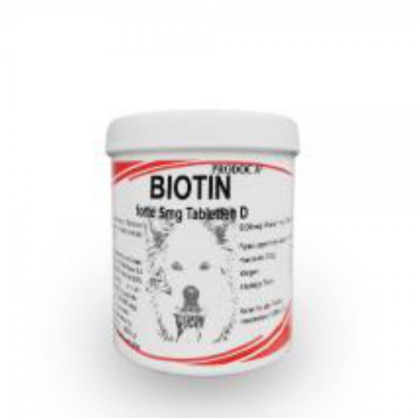 Prodoca Biotin 5mgTabletten Haut + Fell fuetternundfit.de