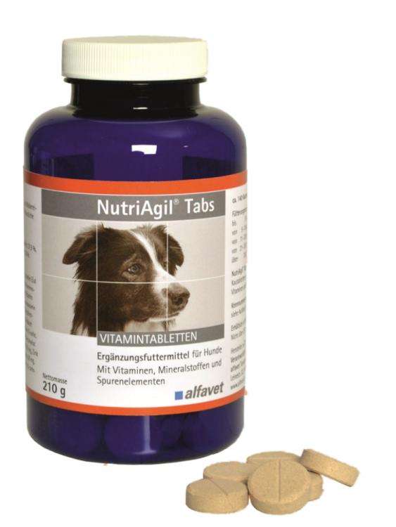 Nutriagil Tabs, Vitamintabletten für den Hund Vitaminkur Mineralien