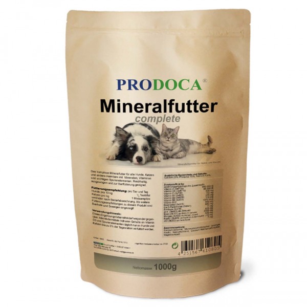 Prodoca Mineralfutter complete Hund
