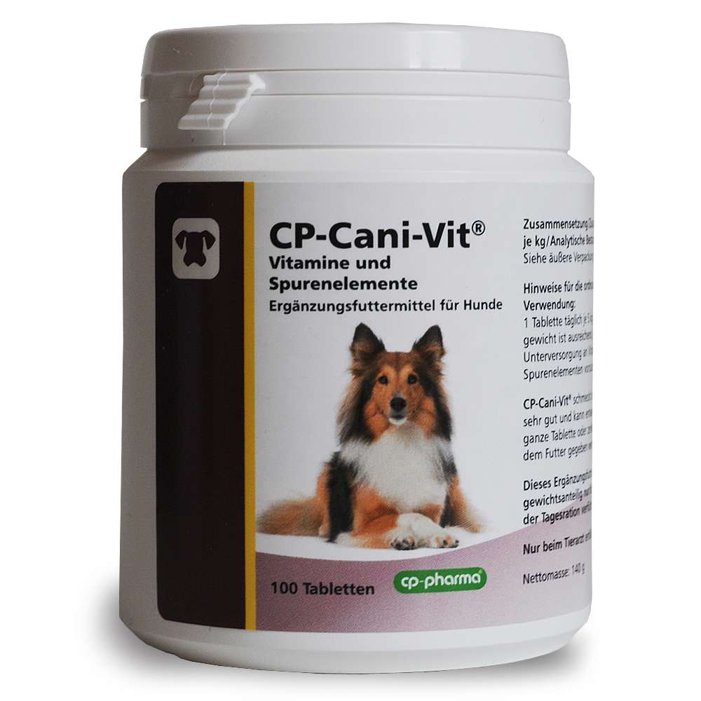CPCaniVit ist ein hochwertiges Multivitaminpräparat für Hunde