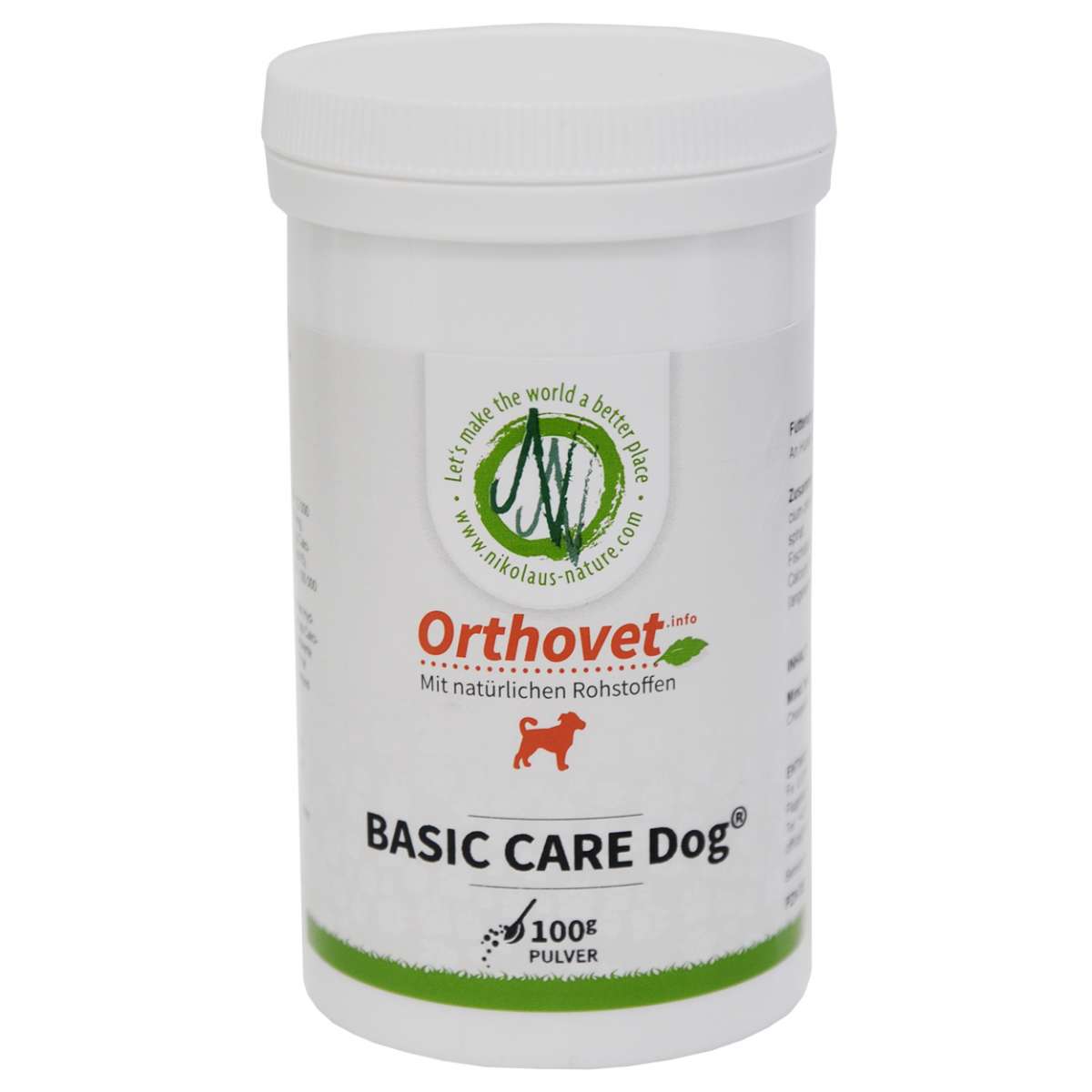 Orthovet Basic Care Dog 100g Mineralzusatz für den Hund Vitamine
